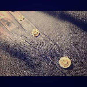 White House Black Market Navy Cardi